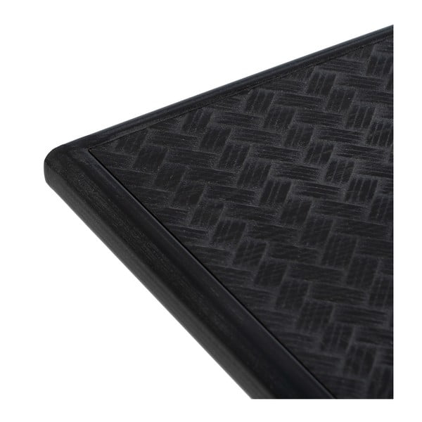 Consolle in metallo nero 38x120 cm Oslo - Ixia-image-3