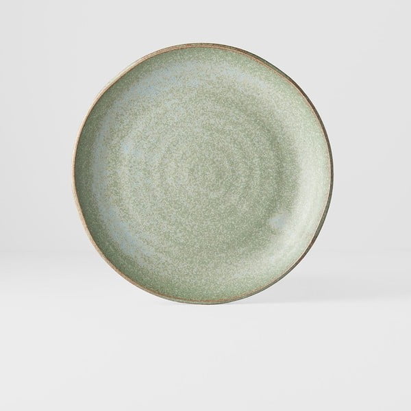 Piatto in ceramica verde, ø 24 cm Fade - MIJ