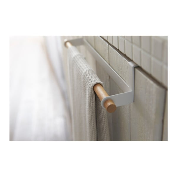 Porta asciugamani da appendere bianco Tosca - YAMAZAKI-image-2