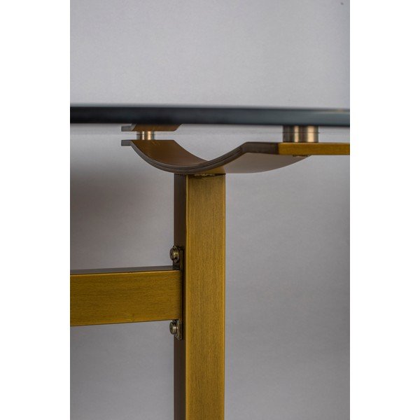 Tavolo da pranzo con piano in vetro , 180 x 90 cm Sansa - Dutchbone-image-4