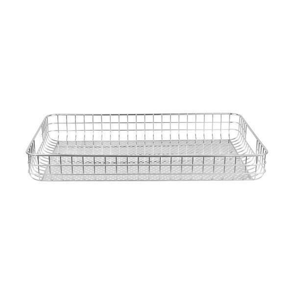 Cesto con filo metallico in metallo 45,5x33,5x6 cm Lift – Mette Ditmer Denmark