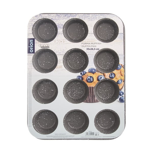 Stampo da forno in metallo per muffin 26,5x35 cm Grande – Orion-image-4