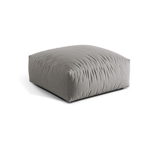 Poggiapiedi modulare grigio chiaro Martina - Micadoni Home-image-1