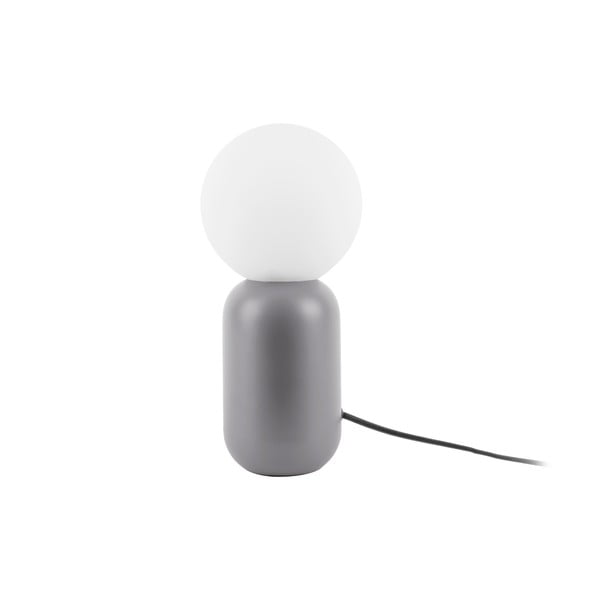 Lampada da tavolo grigio chiaro, altezza 32 cm Gala - Leitmotiv