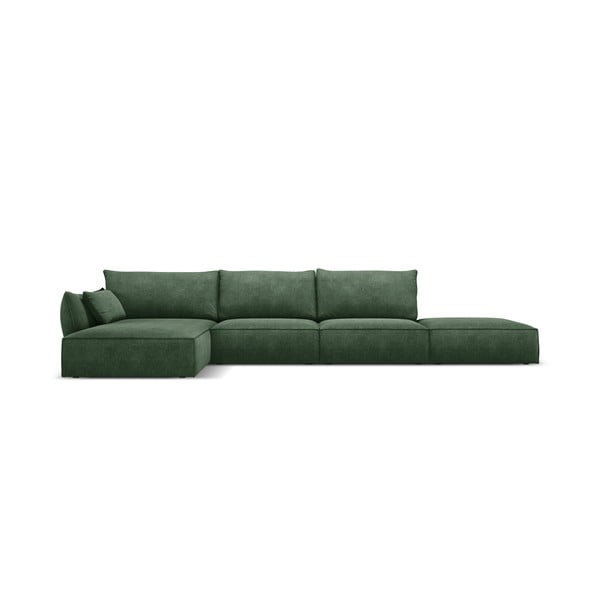 Divano angolare verde scuro (angolo sinistro) Vanda - Mazzini Sofas