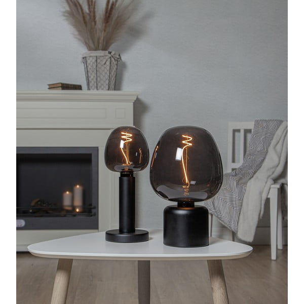 Lampadina decorativa a LED caldo E27, 2 W Black Apple - Star Trading-image-4