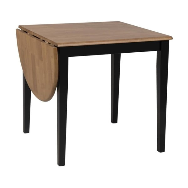 Tavolo ovale pieghevole Brisbane con gambe nere - Actona-image-1