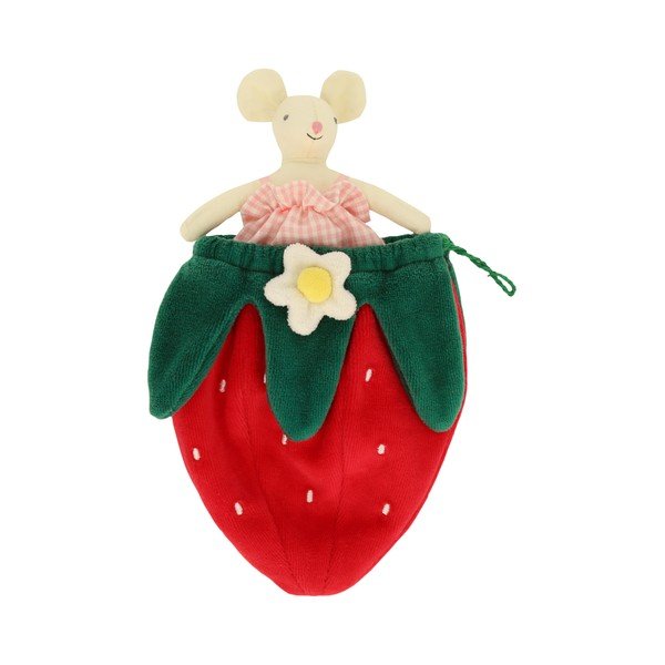 Peluche Strawberry Mouse - Meri Meri