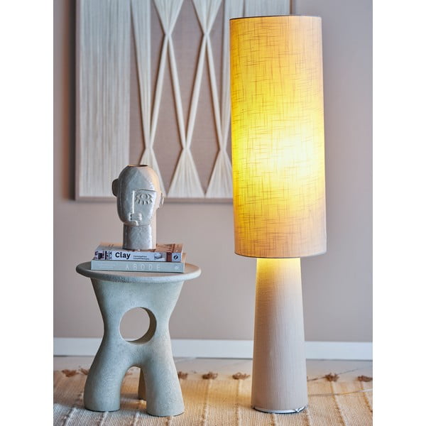 Lampada da terra in colore naturale con paralume in tessuto (altezza 120 cm) Emmie - Bloomingville-image-3