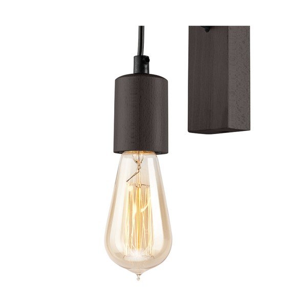 Lampada da parete nera Leon - LAMKUR-image-4