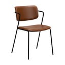 Sedia in similpelle marrone Zed - DAN-FORM Denmark