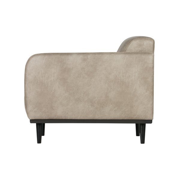 Poltrona grigio chiaro in similpelle Statement - BePureHome-image-3