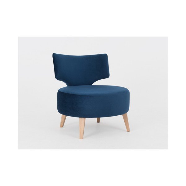 Poltrona Flippin Custom Form blu scuro - CustomForm-image-1