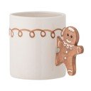 Tazza color crema in gres a tema natalizio 350 ml Ginnie – Bloomingville