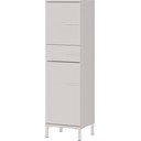 Mobile per bagno color crema opaco alto/stretto 34x123 cm Laurino – Germania