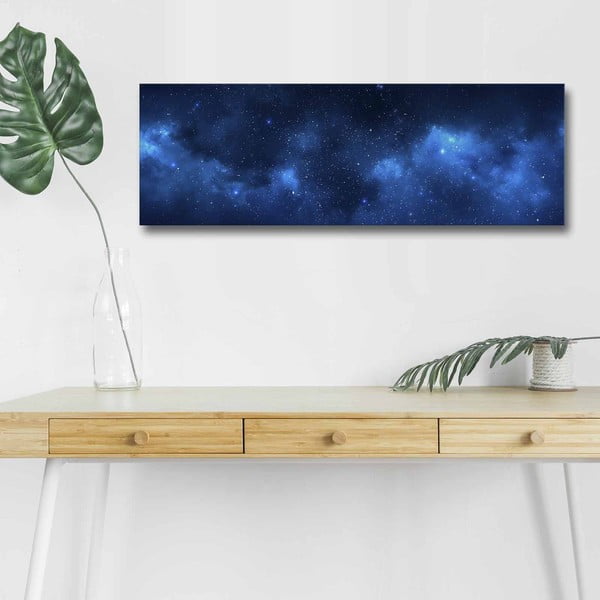 Dipinto 90x30 cm Nebula - Wallity-image-1