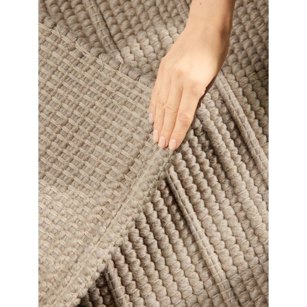 Passatoia beige in lana tessuta a mano 80x250 cm Camden Parker – Ted Baker-image-4