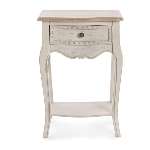 Comodino color crema Clarisse – Bizzotto