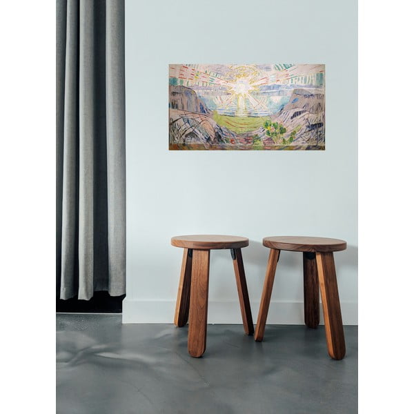 Riproduzione di Edvard Munch - Il sole, 70 x 40 cm Edward Munch - The Sun - Fedkolor-image-1
