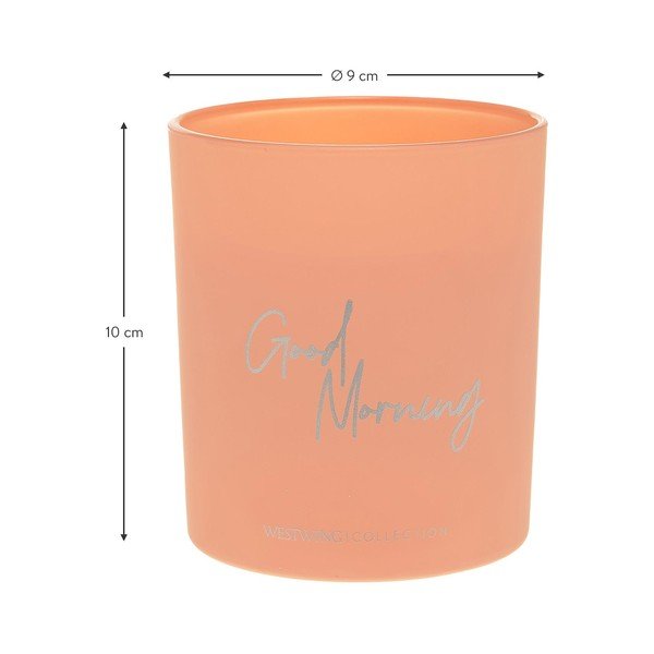 Candela profumata all'arancia, durata di combustione 30 h Good Morning: Floral Amber - Westwing Collection-image-3