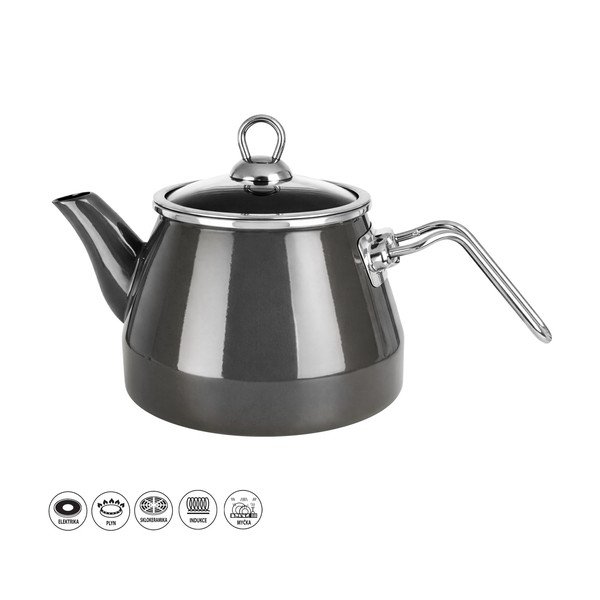 Teiera grigio scuro 2 l Metalic – Orion-image-4