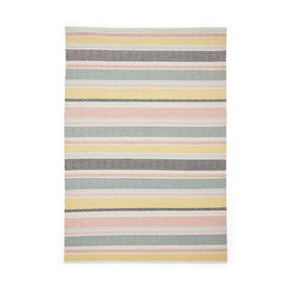 Tappeto in cotone tessuto a mano 80x150 cm Cascade Pastel Multi – Think Rugs