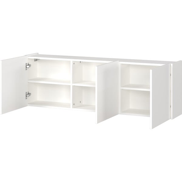 Mobile TV bianco 138x45 cm Piana - Germania-image-3
