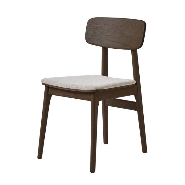 Sedia da pranzo marrone imbottito Livo – Unique Furniture