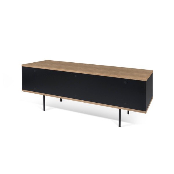 Tavolo TV in noce 140x51 cm Dixie - TemaHome-image-2