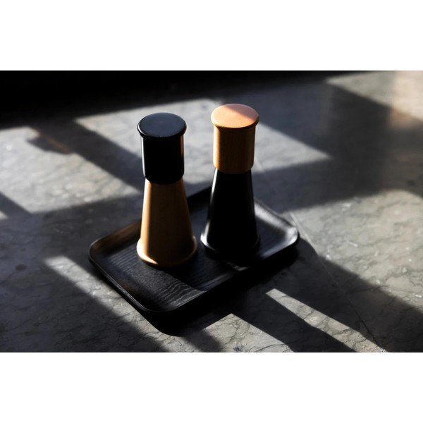 Set macina pepe e sale nero/di colore naturale in ceramica 2 pz Gurken – Sagaform-image-3