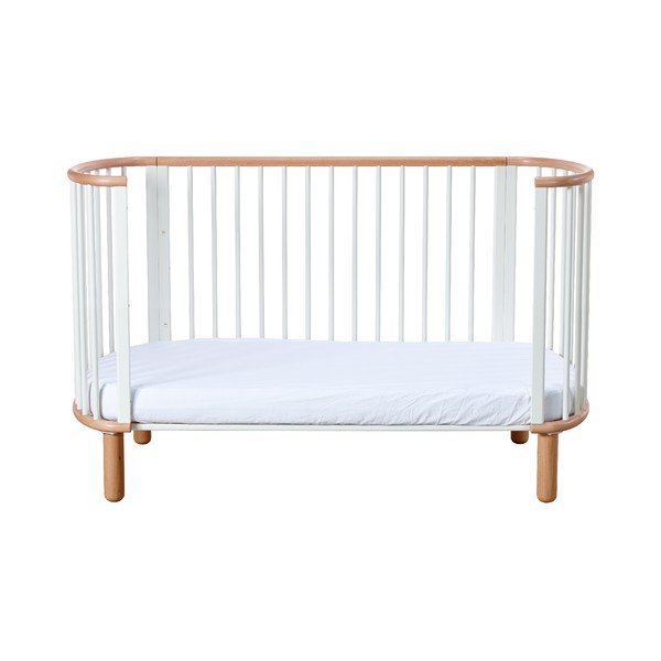 Lettino in legno di faggio bianco , 70 x 140 cm Baby - Flexa-image-3