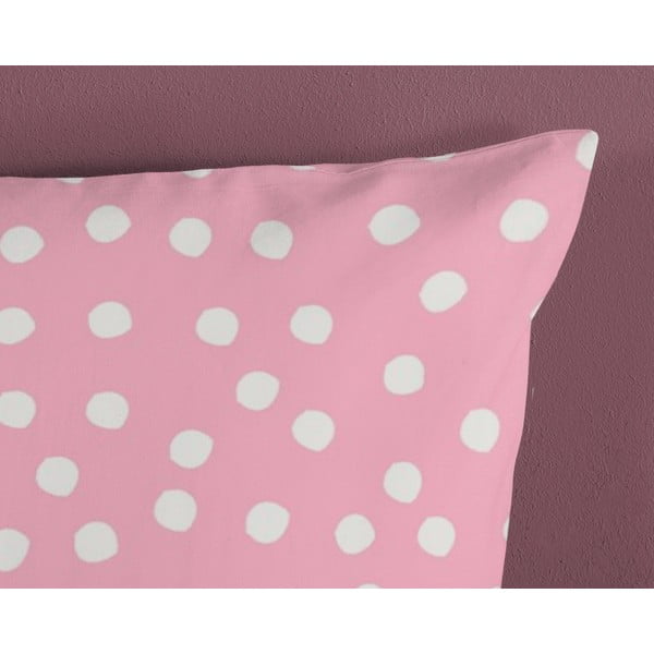 Set copripiumino e federa da bambini blu/rosa in cotone per letto singolo 140x200 cm Heaven – Good Morning-image-3