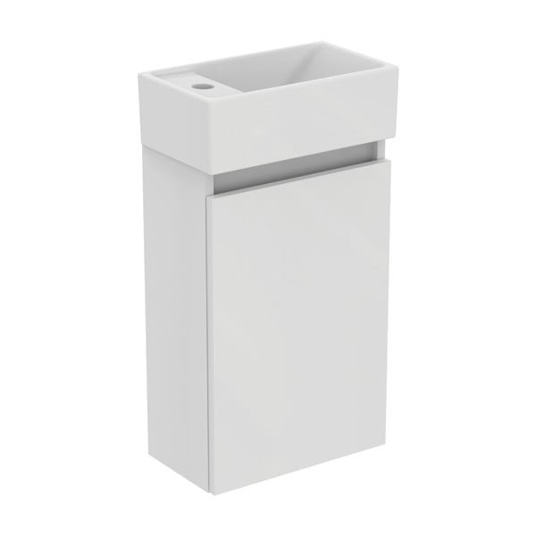 Mobile a sospensione bianco per sottolavabo 35x55 cm Eurovit+ - Ideal Standard-image-2