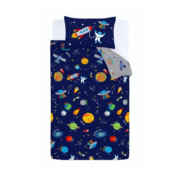 Biancheria da letto singola per bambini 135x200 cm Lost In Space - Catherine Lansfield