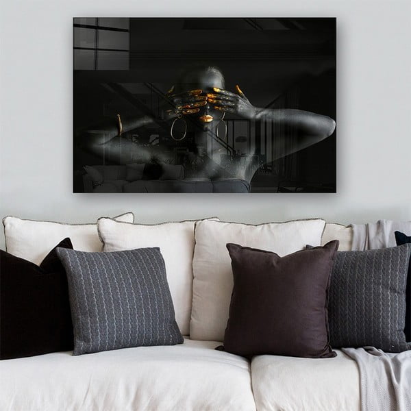 Pittura su vetro 70x50 cm - Wallity-image-1