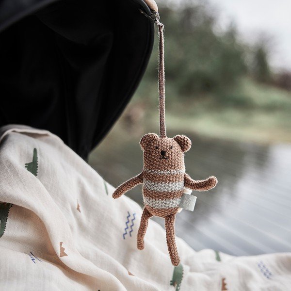 Doudou portaciuccio Bella Bear – OYOY Mini-image-1