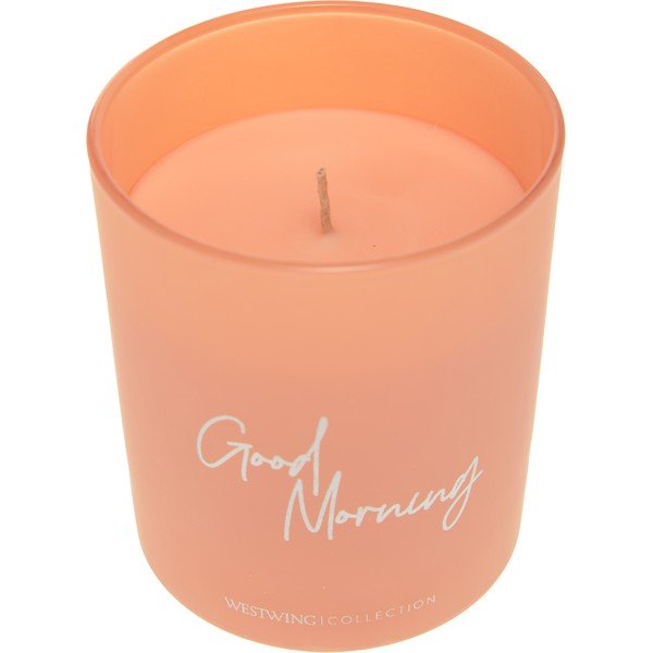 Candela profumata all'arancia, durata di combustione 30 h Good Morning: Floral Amber - Westwing Collection-image-2
