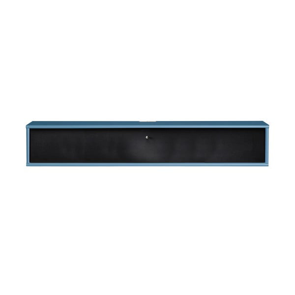 Mobile TV  nero e blu 133x22 cm Mistral - Hammel Furniture