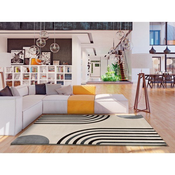 Tappeto crema 80x150 cm Garden - Universal-image-2