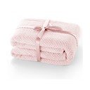 Coperta in microfibra rosa cipria, 220 x 240 cm Henry - DecoKing