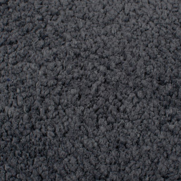 Tappeto rotondo lavabile grigio scuro in fibre riciclate 180x180 cm Fluffy - Flair Rugs-image-2