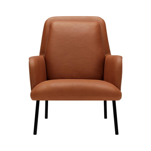 Poltrona marrone cognac Oliver – Sits