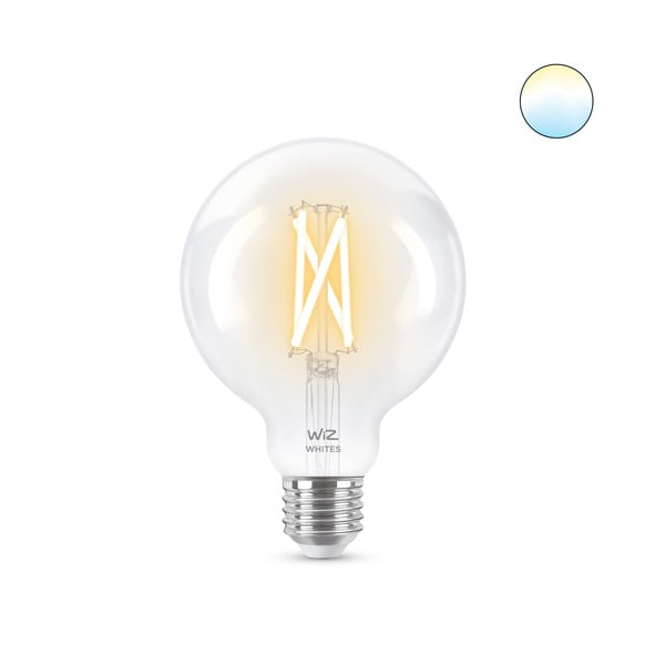 Lampadina smart con filamenti con presa E27, 7 W – WiZ
