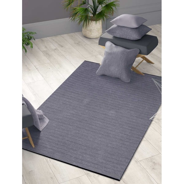 Tappeto lavabile grigio 230x160 cm Toowoomba - Vitaus-image-1