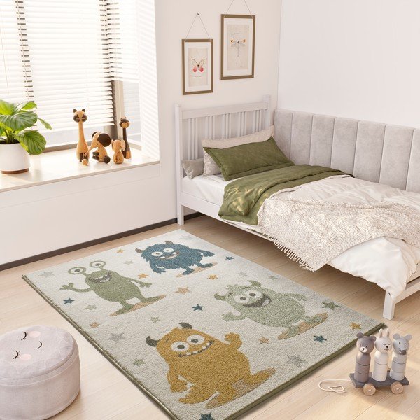 Tappeto per bambini color crema 120x170 cm Beats – Universal-image-1