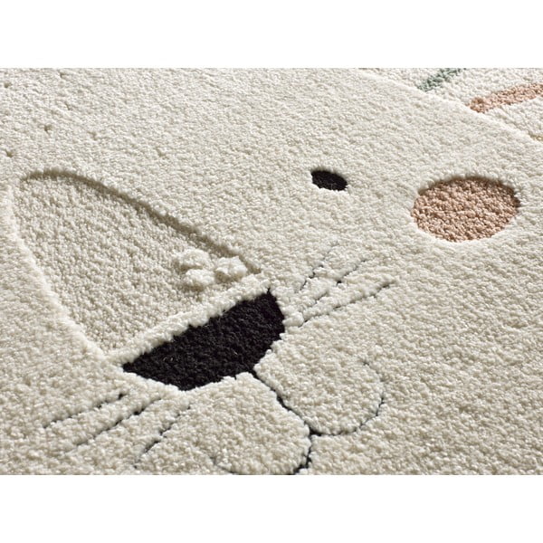 Tappeto per bambini color crema ø120 cm Clown – Universal-image-2