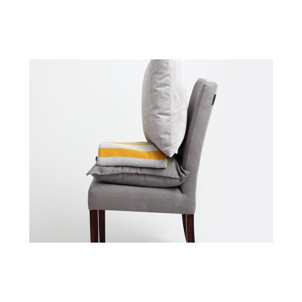 Sedia grigia con gambe marroni su misura Wilton - CustomForm-image-2