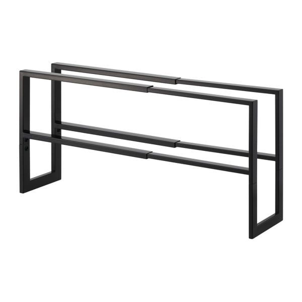 Scaffale nero per scarpe Line - YAMAZAKI-image-2