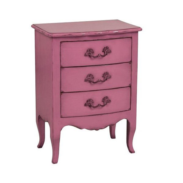 Komoda Tivoli Pink, 58x78x38 cm