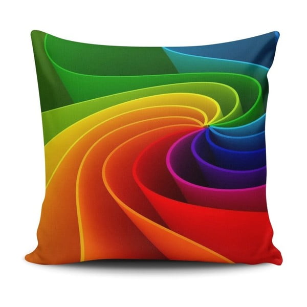 Cuscino con imbottitura Rainbow Road, 45 x 45 cm - Cushion Love
